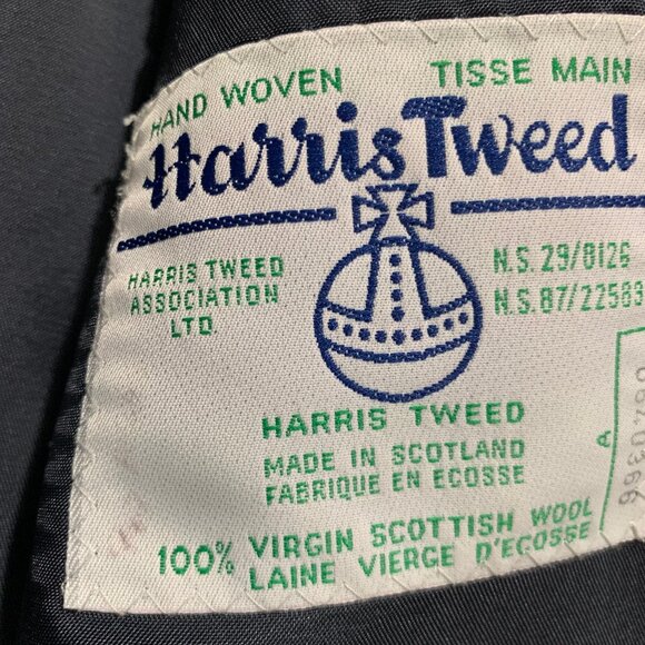 VINTAGE HARRIS TWEED SPORT BLAZERS SIZE 40R - Picture 15 of 15